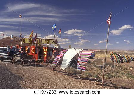 AZ, Arizona, Native Americans display their crafts near Grand Canyon National Park, View Large Photo Image Stock Image - AZ, Arizona, Native Americans display their crafts near Grand Canyon National Park, . Fotosearch