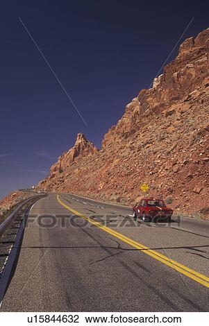 AZ, Arizona, Navajo Indian Reservation along Route 89 at Antelope Pass, road View Large Photo Image Stock Image - AZ, Arizona, Navajo Indian Reservation along Route 89 at Antelope Pass, road. Fotosearch