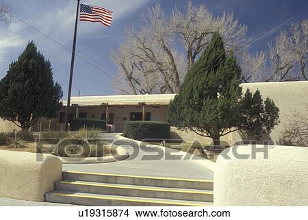 Picture -  Aztec Ruins National Monument, NM, New Mexico, Visitor Center. Fotosearch