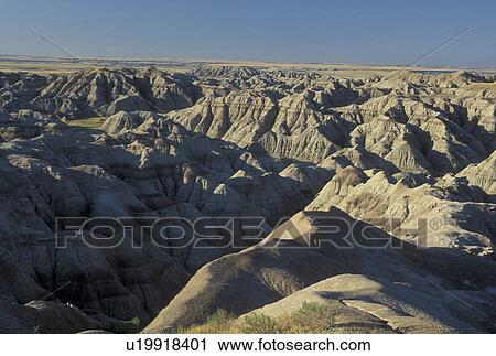 Badlands National Park, SD, South Dakota, View Large Photo Image Stock Image - Badlands National Park, SD, South Dakota, . Fotosearch
