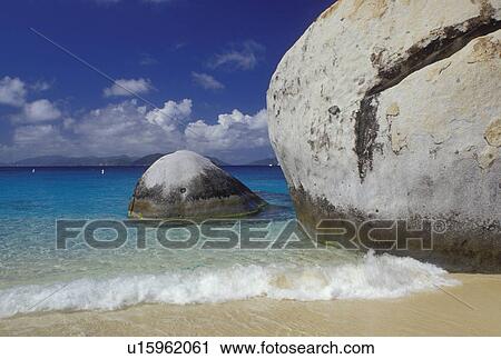 beach, Virgin Gorda, BVI, British Virgin Islands, The Baths, Caribbean, Scenic view of the rocky coastline of Devils Bay Nat'l Park at The Baths on Virgin Gorda on the Caribbean Sea. View Large Photo Image Stock Image - beach, Virgin Gorda, BVI, British Virgin Islands, The Baths, Caribbean, Scenic view of the rocky coastline of Devils Bay Nat'l Park at The Baths on Virgin Gorda on the Caribbean Sea.. Fotosearch