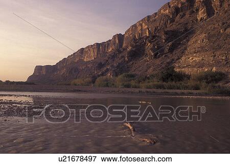 Big Bend National Park, TX, Texas, Rio Grande (River), Santa Elena Canyon View Large Photo Image Stock Photo - Big Bend National Park, TX, Texas, Rio Grande (River), Santa Elena Canyon. Fotosearch