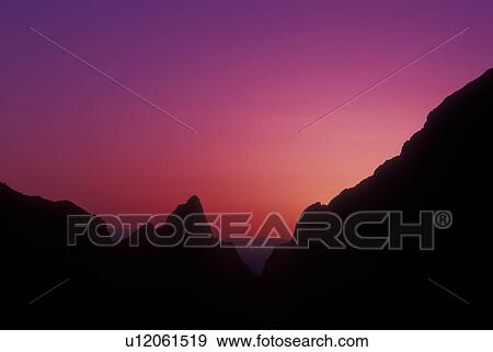 Big Bend National Park, TX, Texas, The Basin, Sunset at The Window View Large Photo Image Stock Photo - Big Bend National Park, TX, Texas, The Basin, Sunset at The Window. Fotosearch