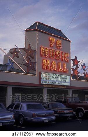 Stock Photo -  Branson, MO, Missouri, 76 Music Hall. Fotosearch