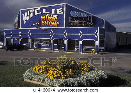 Picture -  Branson, MO, Missouri, Boxcar Willie Country Music Show and Railroad Museum. Fotosearch