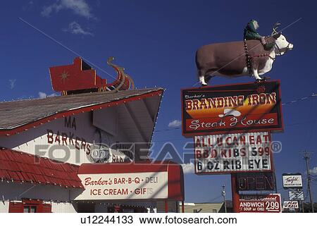 Branson, MO, Missouri, Branding Iron Steak House, restaurant View Large Photo Image Stock Image - Branson, MO, Missouri, Branding Iron Steak House, restaurant. Fotosearch