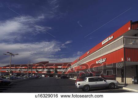 Stock Photograph -  Branson, MO, Missouri, Factory Merchants Mall, outlet stores. Fotosearch