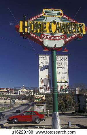 Branson, MO, Missouri, The Strip along 76 Country Boulevard, Home Cannery Restaurant View Large Photo Image Stock Photo - Branson, MO, Missouri, The Strip along 76 Country Boulevard, Home Cannery Restaurant. Fotosearch