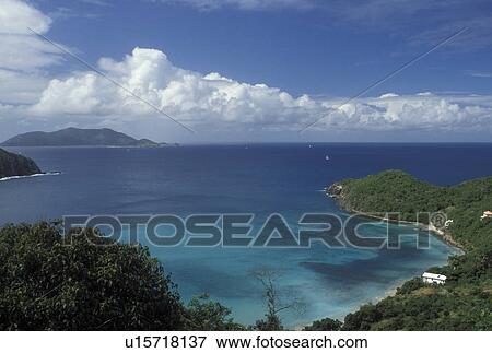 British Virgin Islands, Tortola, Caribbean, BVI, Scenic view of Brewers Bay Beach on the island of Tortola on the Caribbean Sea. View Large Photo Image Stock Photo - British Virgin Islands, Tortola, Caribbean, BVI, Scenic view of Brewers Bay Beach on the island of Tortola on the Caribbean Sea.. Fotosearch