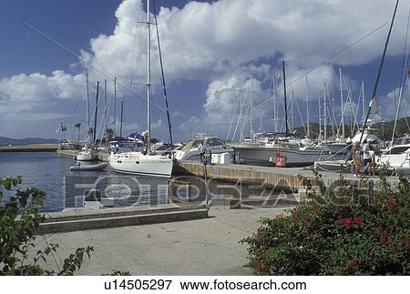 British Virgin Islands, Virgin Gorda, Caribbean, BVI, Yacht Harbor at Spanish Town on Virgin Gorda on the Caribbean Sea. View Large Photo Image Stock Photo - British Virgin Islands, Virgin Gorda, Caribbean, BVI, Yacht Harbor at Spanish Town on Virgin Gorda on the Caribbean Sea.. Fotosearch