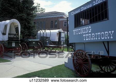 Stock Photo -  Buffalo, WY, Wyoming, Jim Gatchell Memorial Museum. Fotosearch