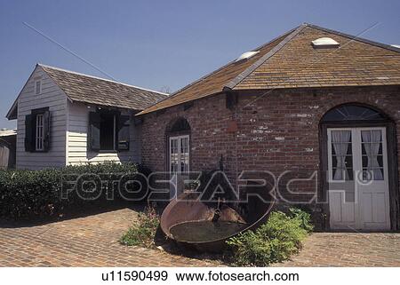 Burnside, LA, Louisiana, Acadian Village Museum View Large Photo Image Stock Photo -  Burnside, LA, Louisiana, Acadian Village Museum. Fotosearch