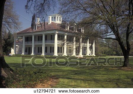 Burnside, LA, Louisiana, Houmas House Plantation & Gardens, Greek Revival mansion View Large Photo Image Stock Image - Burnside, LA, Louisiana, Houmas House Plantation & Gardens, Greek Revival mansion. Fotosearch