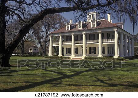Burnside, LA, Louisiana, Houmas House Plantation & Gardens, Greek Revival mansion View Large Photo Image Stock Image - Burnside, LA, Louisiana, Houmas House Plantation & Gardens, Greek Revival mansion. Fotosearch