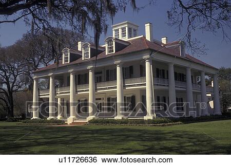 Burnside, LA, Louisiana, Houmas House Plantation & Gardens, Greek Revival mansion View Large Photo Image Stock Photograph - Burnside, LA, Louisiana, Houmas House Plantation & Gardens, Greek Revival mansion. Fotosearch