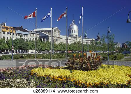 Canada, Montreal, Quebec, Bonsecours Market (Marche Bonsecours) at the Old Port (Vieux Port) in Old Montreal (Vieux Montreal). View Large Photo Image Picture - Canada, Montreal, Quebec, Bonsecours Market (Marche Bonsecours) at the Old Port (Vieux Port) in Old Montreal (Vieux Montreal).. Fotosearch