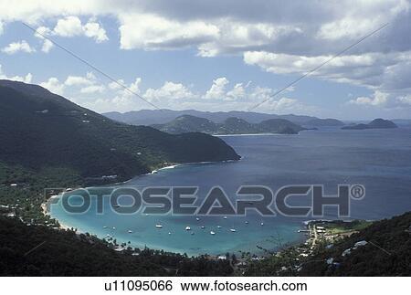 Caribbean, British Virgin Islands, Tortola, BVI, Scenic view of Brewers Bay Beach on the island of Tortola on the Caribbean Sea. View Large Photo Image Stock Photograph - Caribbean, British Virgin Islands, Tortola, BVI, Scenic view of Brewers Bay Beach on the island of Tortola on the Caribbean Sea.. Fotosearch