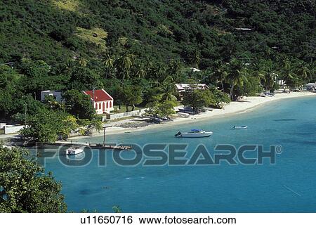 Caribbean, Jost Van Dyke, British Virgin Islands, BVI, Scenic view of Great Harbor on Jost Van Dyke Island on the Caribbean Sea. View Large Photo Image Stock Photograph - Caribbean, Jost Van Dyke, British Virgin Islands, BVI, Scenic view of Great Harbor on Jost Van Dyke Island on the Caribbean Sea.. Fotosearch