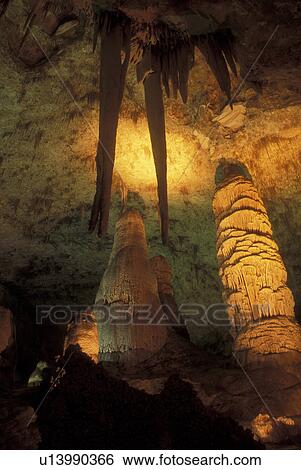 Carlsbad Caverns National Park, NM, New Mexico, Hall of Giants in Big Room View Large Photo Image Stock Photograph - Carlsbad Caverns National Park, NM, New Mexico, Hall of Giants in Big Room. Fotosearch