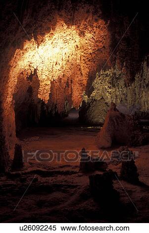 Carlsbad Caverns National Park, NM, New Mexico, Hall of Giants in Big Room View Large Photo Image Stock Photography - Carlsbad Caverns National Park, NM, New Mexico, Hall of Giants in Big Room. Fotosearch
