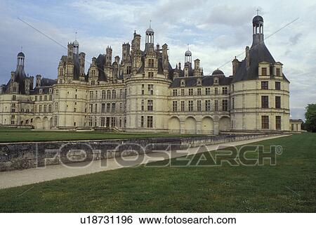castle, France, Chambord, Loire-et-Cher, Centre, Loire Castle Region, Europe, Loire Valley, 16th century Chateau de Chambord in the Loire Castle Region. View Large Photo Image Stock Photograph - castle, France, Chambord, Loire-et-Cher, Centre, Loire Castle Region, Europe, Loire Valley, 16th century Chateau de Chambord in the Loire Castle Region.. Fotosearch