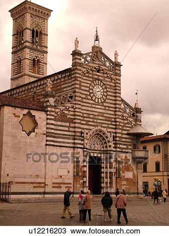 cathedral, Italy, Tuscany, Prato, Toscana, Europe, The 12th century Cathedrale di Santo Stefano in the Piazza del Duomo in the city of Prato View Large Photo Image Stock Image - cathedral, Italy, Tuscany, Prato, Toscana, Europe, The 12th century Cathedrale di Santo Stefano in the Piazza del Duomo in the city of Prato. Fotosearch