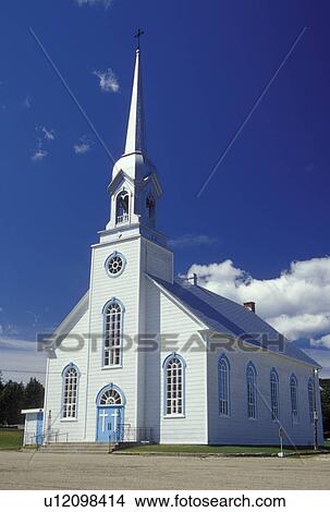 church, Canada, Baie-Sainte-Catherine, Quebec, Ste. Catherine Church in the town of Baie-Ste-Catherine. View Large Photo Image Picture - church, Canada, Baie-Sainte-Catherine, Quebec, Ste. Catherine Church in the town of Baie-Ste-Catherine.. Fotosearch