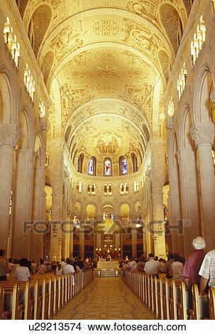 church, Ste-Anne-De-Beaupre, Canada, Quebec, Interior of Basilica of Ste-Anne-De-Beaupre (Basilique de Sainte Anne de Beaupre) in the town of Sainte Anne De Beaupre. View Large Photo Image Picture -  church, Ste-Anne-De-Beaupre, Canada, Quebec, Interior of Basilica of Ste-Anne-De-Beaupre (Basilique de Sainte Anne de Beaupre) in the town of Sainte Anne De Beaupre.. Fotosearch