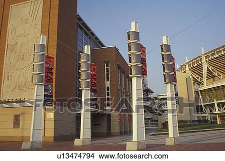 Picture -  Cincinnati, OH, Ohio, Great American Ball Park, baseball stadium. Fotosearch