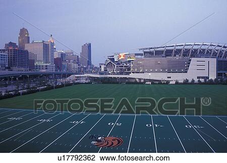 Cincinnati, OH, Ohio, Paul Brown Stadium, Bengals, football stadium, downtown skyline View Large Photo Image Stock Image - Cincinnati, OH, Ohio, Paul Brown Stadium, Bengals, football stadium, downtown skyline. Fotosearch