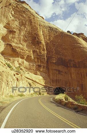 CO, Colorado, Colorado National Monument, Rim Rock Drive, tunnel View Large Photo Image Stock Image - CO, Colorado, Colorado National Monument, Rim Rock Drive, tunnel. Fotosearch