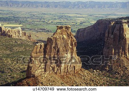 CO, Colorado, Colorado National Monument, rock formations View Large Photo Image Stock Photo - CO, Colorado, Colorado National Monument, rock formations. Fotosearch