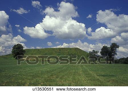 Collinsville, IL, Illinois, Cahokia Mounds State Historic Site View Large Photo Image Stock Image - Collinsville, IL, Illinois, Cahokia Mounds State Historic Site. Fotosearch