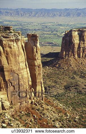 Colorado National Monument, CO, Colorado, rock formations View Large Photo Image Stock Image - Colorado National Monument, CO, Colorado, rock formations. Fotosearch