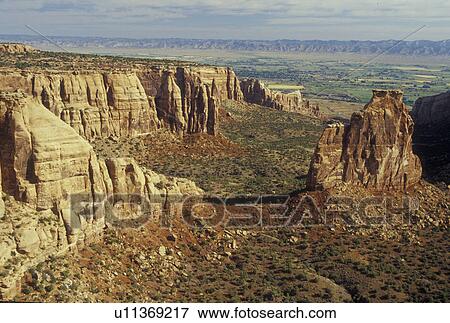 Colorado National Monument, CO, Colorado, rock formations View Large Photo Image Stock Photo - Colorado National Monument, CO, Colorado, rock formations. Fotosearch