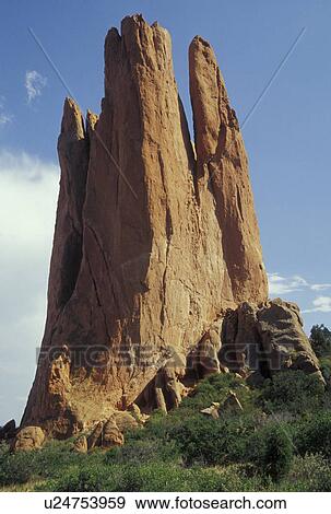Colorado Springs, CO, Colorado, Garden of the Gods View Large Photo Image Stock Photo - Colorado Springs, CO, Colorado, Garden of the Gods . Fotosearch