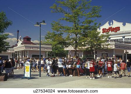 Denver Co Colorado Six Flags Elitch Gardens Theme Park Picture