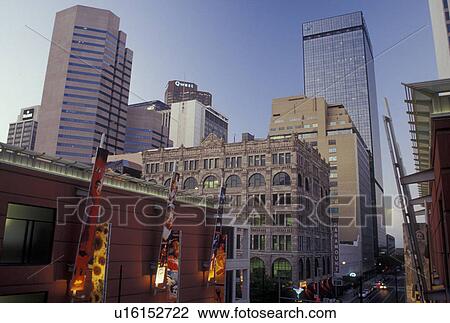 Denver, CO, Colorado, skyline, downtown View Large Photo Image Stock Image - Denver, CO, Colorado, skyline, downtown. Fotosearch