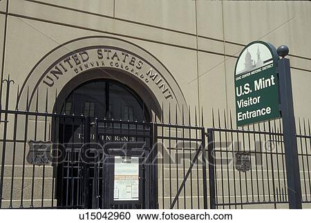 Denver, CO, Colorado, United States Mint View Large Photo Image Stock Image - Denver, CO, Colorado, United States Mint. Fotosearch