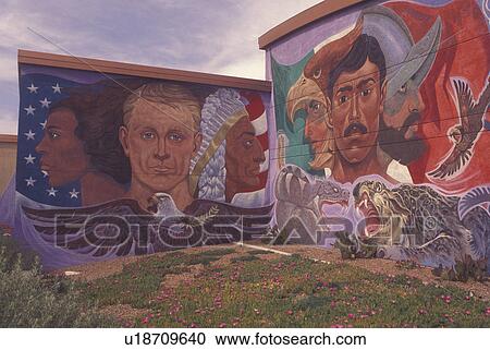 El Paso, TX, Texas, Our Heritage Mural at Chamizal National Memorial View Large Photo Image Stock Image - El Paso, TX, Texas, Our Heritage Mural at Chamizal National Memorial. Fotosearch