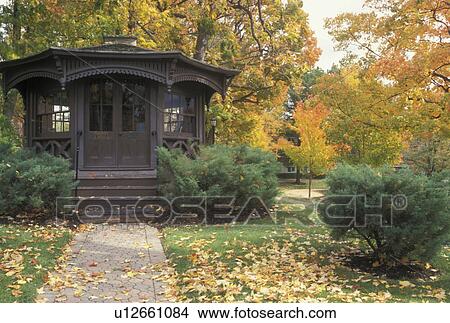 Picture -  Elmira, NY, New York, Finger Lakes Region, Mark Twain Study on the Elmira College campus . Fotosearch