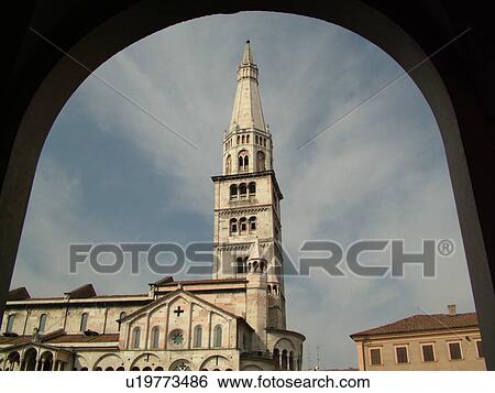 Emilia-Romagna, Italy, Modena, Europe, Duomo and Torre Ghirlandina in the town of Modena. View Large Photo Image Stock Photograph - Emilia-Romagna, Italy, Modena, Europe, Duomo and Torre Ghirlandina in the town of Modena.. Fotosearch