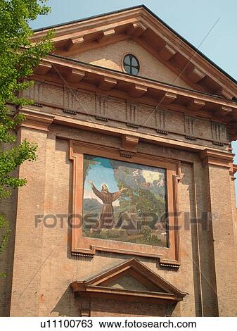 Emilia-Romagna, Italy, Reggio nell'Emilia, Europe, Fresco on the Musei Civici in the town of Reggio Emilia. View Large Photo Image Stock Image - Emilia-Romagna, Italy, Reggio nell'Emilia, Europe, Fresco on the Musei Civici in the town of Reggio Emilia.. Fotosearch