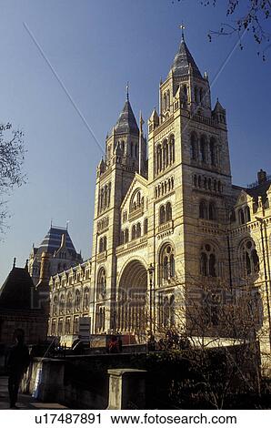 Stock Image -  England, London, Great Britain, United Kingdom, Europe, Natural History Museum. Fotosearch