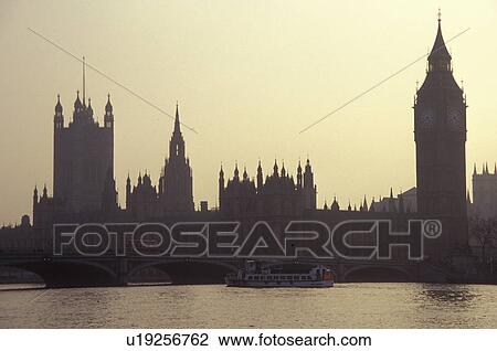 England, London, Great Britain, United Kingdom, Europe, Parliament Buildings, Big Ben, and Westminster Bridge in Westminster along the River Thames in the evening. View Large Photo Image Stock Image - England, London, Great Britain, United Kingdom, Europe, Parliament Buildings, Big Ben, and Westminster Bridge in Westminster along the River Thames in the evening. . Fotosearch