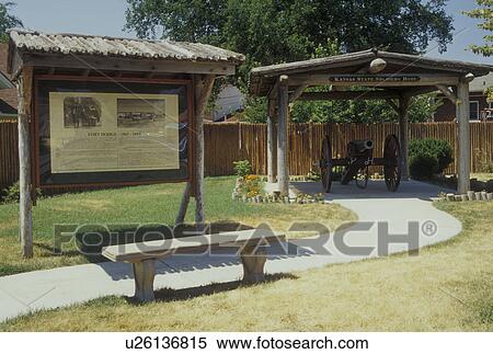 Stock Photography -  Fort Dodge, KS, Kansas, Kansas State Soldiers Home. Fotosearch