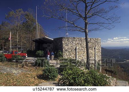 GA, Georgia, Black Rock Mountain State Park Visitor Center in North Georgia in the fall View Large Photo Image Stock Photo - GA, Georgia, Black Rock Mountain State Park Visitor Center in North Georgia in the fall . Fotosearch