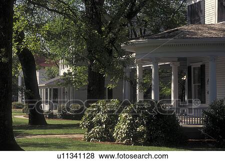 Gainesville, GA, Georgia, Houses along Green Street Historic District, antebellum View Large Photo Image Stock Photo - Gainesville, GA, Georgia, Houses along Green Street Historic District, antebellum. Fotosearch