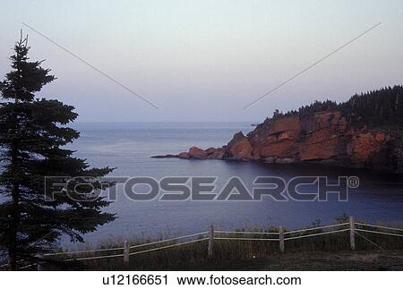 Gaspe Peninsula, St-Georges-de-Malbaie, Quebec, Canada, Gulf of St. Lawrence, Indian Rock along the Gulf of St. Lawrence in Saint-Georges-de-Malbaie on the Gaspe Peninsula. View Large Photo Image Stock Image - Gaspe Peninsula, St-Georges-de-Malbaie, Quebec, Canada, Gulf of St. Lawrence, Indian Rock along the Gulf of St. Lawrence in Saint-Georges-de-Malbaie on the Gaspe Peninsula.. Fotosearch