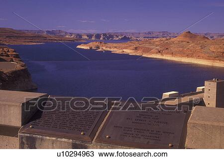 Glen Canyon National Recreation Area, AZ, Arizona, Glen Canyon Dam, Lake Powell View Large Photo Image Stock Image - Glen Canyon National Recreation Area, AZ, Arizona, Glen Canyon Dam, Lake Powell. Fotosearch